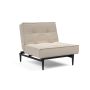 Innovation Living Splitback Styletto Chair Black Wood - stof 612