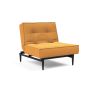 Innovation Living Splitback Styletto Chair Black Wood - stof 536