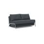 Innovation Living Cubed 140 Alu Sofa Bed - stof 894