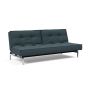 Innovation Living Splitback Chrome Sofa Bed - stof 851
