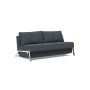 Innovation Living Cubed 160 Chrome Sofa Bed - stof 894