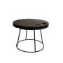 Side Table Kraton Chocolate Black L