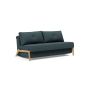 Innovation Living Cubed 160 Wood Sofa Bed - stof 851