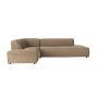 Sofa Fat Freddy Rib Left Caramel