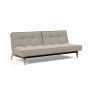 Innovation Living Splitback Eik Sofa Bed Oak - stof 579