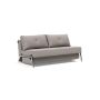 Innovation Living Cubed 160 Alu Sofa Bed - stof 321