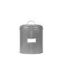 LABEL51 Opbergblik - Antiek grijs - Metaal - M - 14x14x20 cm