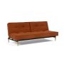 Innovation Living Splitback Styletto Sofa Bed Light Wood - stof 595