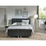 Adore Opbergboxspring Bordeaux Antraciet