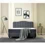 Adore Opbergboxspring Barcelona Antraciet