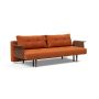 Innovation Living Recast Sofa Bed Dark Styletto With Arms - stof 412