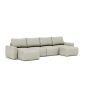 Innovation Living Norum Sofa Bed U-shape With Chunky Arms - stof 280