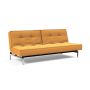 Innovation Living Splitback Chrome Sofa Bed - stof 536