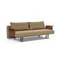 Innovation Living Recast Sofa Bed Dark Styletto With Arms - stof 860
