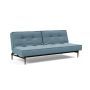 Innovation Living Splitback Styletto Sofa Bed Dark Wood - stof 525