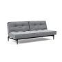 Innovation Living Splitback Styletto Sofa Bed Black Wood - stof 565