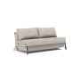 Innovation Living Cubed 160 Chrome Sofa Bed - stof 471