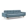 Innovation Living Dublexo Styletto Sofa Bed Light Wood With Arms - stof 525