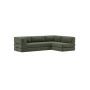 Innovation Living CozyPad Sofa BedL-Shape with arms - stof 413