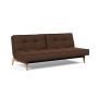 Innovation Living Splitback Eik Sofa Bed Oak - stof 359