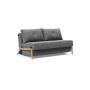 Innovation Living Cubed 140 Wood Sofa Bed - stof 563