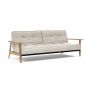 Innovation Living Splitback Frej Sofa Bed Oak - stof 280