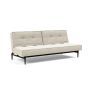 Innovation Living Splitback Styletto Sofa Bed Black Wood - stof 357