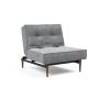 Innovation Living Splitback Styletto Chair Dark Wood - stof 565