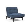 Innovation Living Splitback Styletto Chair Black Wood - stof 302