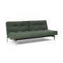 Innovation Living Splitback Chrome Sofa Bed - stof 281