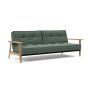Innovation Living Splitback Frej Sofa Bed Oak - stof 518