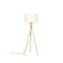 Floor Lamp Fan Bamboo