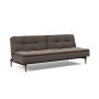 Innovation Living Dublexo Styletto Sofa Bed Dark Wood - stof 530