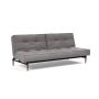 Innovation Living Splitback Styletto Sofa Bed Dark Wood - stof 282