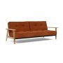 Innovation Living Splitback Frej Sofa Bed Oak - stof 595