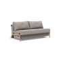 Innovation Living Cubed 160 Wood Sofa Bed - stof 321