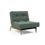 Innovation Living Splitback Eik Chair Oak - stof 518
