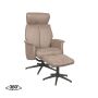 Relaxfauteuil Verdal + Ottomane 77x79x109 cm