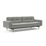 Innovation Living Dublexo Styletto Sofa Bed Light Wood With Arms - stof 853