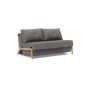 Innovation Living Cubed 140 Wood Sofa Bed - stof 282