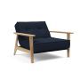 Innovation Living Splitback Frej Chair Oak - stof 528