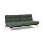 Innovation Living Splitback Styletto Sofa Bed Light Wood - stof 281