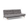 Innovation Living Splitback Styletto Sofa Bed Light Wood - stof 282