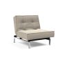 Innovation Living Splitback Chrome Chair - stof 539