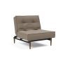 Innovation Living Splitback Styletto Chair Dark Wood - stof 850