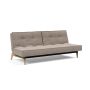 Innovation Living Splitback Eik Sofa Bed Oak - stof 318