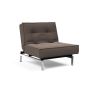 Innovation Living Splitback Chrome Chair - stof 530