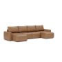 Innovation Living Norum Sofa Bed U-shape With Chunky Arms - stof 551