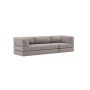 Innovation Living CozyPad Sofa Bed Grand with arms - stof 418