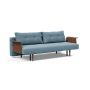 Innovation Living Recast Sofa Bed Dark Styletto With Arms - stof 525